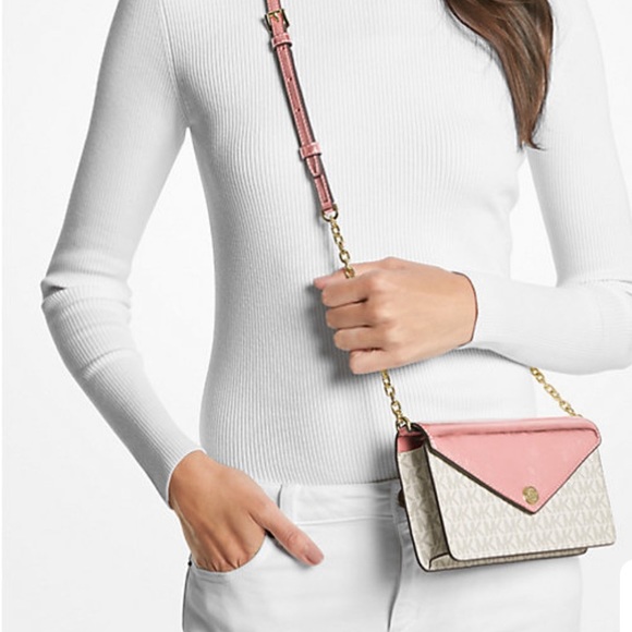 Michael Kors Small Clutch Crossbody Purse - BNWT - Picture 4 of 4